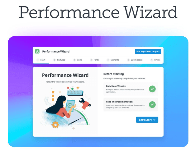 Avada Performance wizard 1